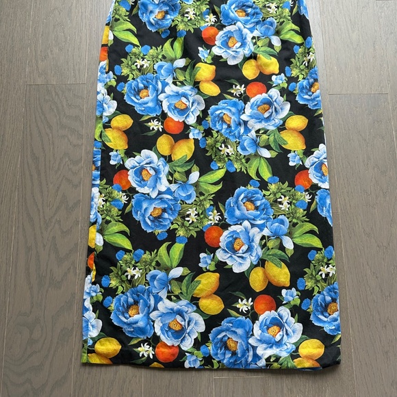 Borgo de Nor Tati Floral Print Off Shoulder Puff Sleeve Midi Dress UK 8 / US 2 - Picture 5 of 11